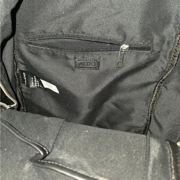 Aldo Sleek Black Backpack - Picture 10 of 15